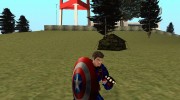 Капитан Америка без маски para GTA San Andreas miniatura 5