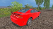 Dodge Charger Hellcat для Farming Simulator 2015 миниатюра 3