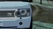 Range Rover Supercharged для GTA 4 миниатюра 13