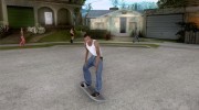 Hoverboard bttf para GTA San Andreas miniatura 1