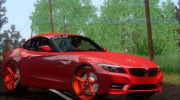 BMW Z4 2011 sDrive35is 2 Extras (HQ) для GTA San Andreas миниатюра 9