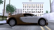 Bugatti Veyron 16.4 for GTA San Andreas miniature 4