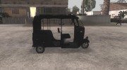 Indian Auto Rickshaw Tuk-Tuk para GTA San Andreas miniatura 3