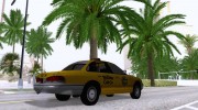 1997 Ford Crown Victoria Taxi для GTA San Andreas миниатюра 3