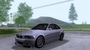 BMW E46 M3 CSL - Stock для GTA San Andreas миниатюра 1