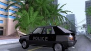 Renault 11 Police para GTA San Andreas miniatura 2
