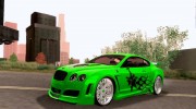 Bentley Continental GT для GTA San Andreas миниатюра 1