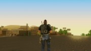 Modern Warfare 2 Soldier 17 для GTA San Andreas миниатюра 3