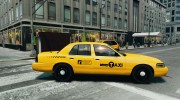 Ford Crown Victoria Taxi for GTA 4 miniature 5