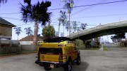 Hummer H2 Ambluance из Трансформеров para GTA San Andreas miniatura 4