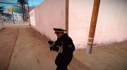 Милиционер в зимней форме V3 для GTA San Andreas миниатюра 7