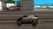 FBI Hummer H2 para GTA San Andreas miniatura 2
