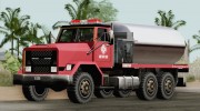 Flatbed - Metro Fire Tanker 69 for GTA San Andreas miniature 1