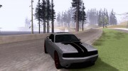 2010 Dodge Quinton Rampage Jackson Challenger SRT8 V1.0 для GTA San Andreas миниатюра 5