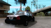 Ford Crown Victoria Texas Police для GTA San Andreas миниатюра 4