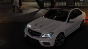 Mercedes-Benz C63 AMG для GTA 4 миниатюра 1