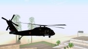 Sikorsky UH-60L Black Hawk Mexican Air Force para GTA San Andreas miniatura 3