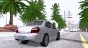 Subaru Impreza WRX STi для GTA San Andreas миниатюра 4