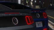 2013 Ford Mustang Shelby GT500 для GTA 5 миниатюра 7