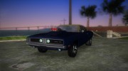 Dodge Charger RT - Street Drag 1969 for GTA Vice City miniature 1