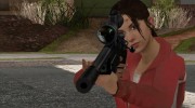 Zoey from Left 4 Dead для GTA San Andreas миниатюра 4