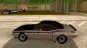 Plymouth Cuda для GTA San Andreas миниатюра 2