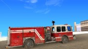 Пожарная машина из COD MW 2 для GTA San Andreas миниатюра 5