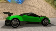 Pagani Zonda R beta для GTA San Andreas миниатюра 5