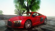 Audi R8 V10 2017 для GTA San Andreas миниатюра 3