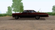 Chevrolet Impala для GTA San Andreas миниатюра 3