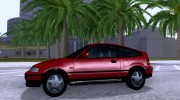 Honda CR-X 1991 для GTA San Andreas миниатюра 5