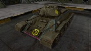 Контурные зоны пробития T-34 для World Of Tanks миниатюра 1
