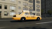 Ford Crown Victoria NYC Taxi 2012 for GTA 4 miniature 4