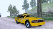 1992 Chevrolet Caprice Taxi для GTA San Andreas миниатюра 5