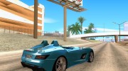 Mercedes-Benz SLR Stirling Moss для GTA San Andreas миниатюра 3