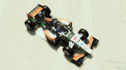 Force india2 F1 for GTA 5 miniature 4