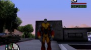 Colossus X-Men для GTA San Andreas миниатюра 5