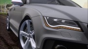 Audi RS7 2014 для GTA San Andreas миниатюра 12