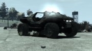 UNSC M12 Warthog from Halo Reach para GTA 4 miniatura 5