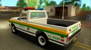 Chevrolet C10 1972 Policia для GTA San Andreas миниатюра 2