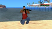 АК-47 с Глушителем из GTA 5 para GTA San Andreas miniatura 3