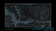 Карта в стиле GTA IV с иконками бизнесов SAMP RP для GTA San Andreas миниатюра 2