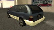 Vapid Minivan (GTA V) для GTA San Andreas миниатюра 4