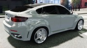 BMW X6M Lumma для GTA 4 миниатюра 5