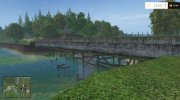 Мост Sosnovka Ersatzbruecke v1.1 para Farming Simulator 2015 miniatura 2