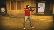 Новая M4 black для GTA San Andreas миниатюра 3