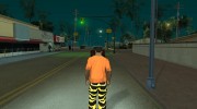 Тигровые штаны для GTA San Andreas миниатюра 2