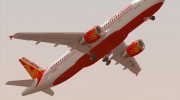 Airbus A320-200 Air India для GTA San Andreas миниатюра 18