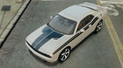 Dodge Challenger SRT8 392 2012 para GTA 4 miniatura 16