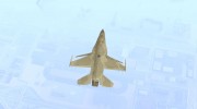 F-16C Jastrzab для GTA San Andreas миниатюра 6